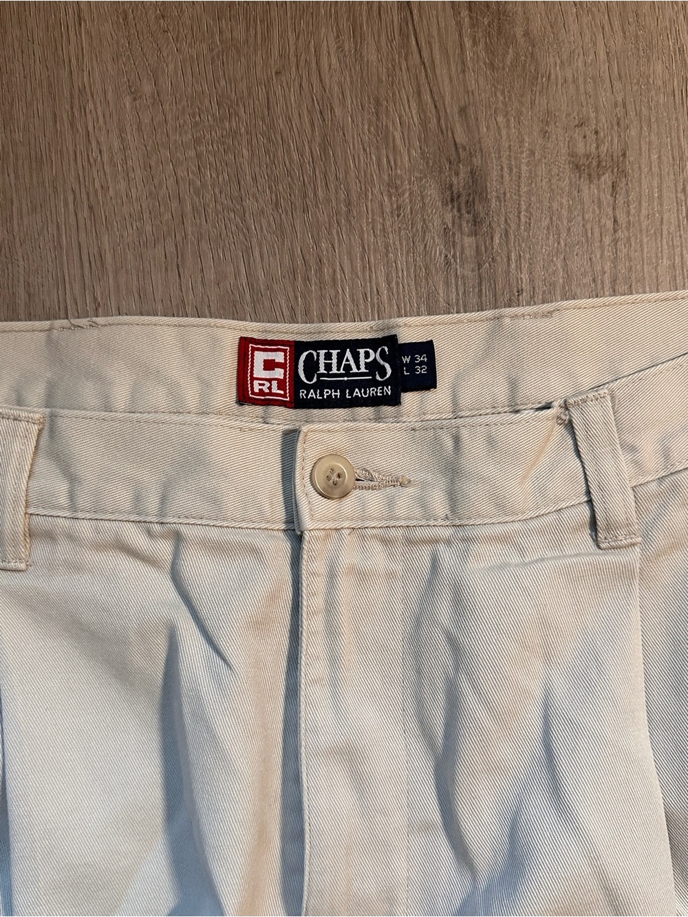 Vintage Chaps Ralph Lauren Pleated Casual Pants - Picture 3 of 5